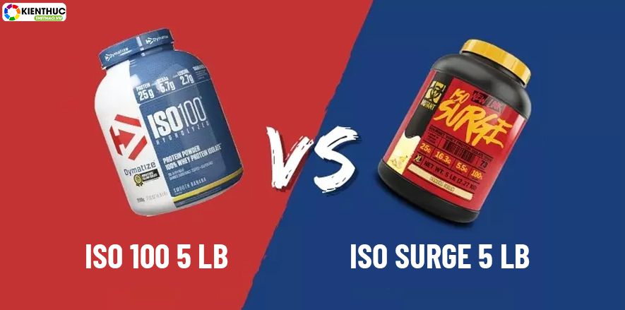  Iso Surge và Iso 100 lựa chọn chọn sản phẩm nào thì tốt?  Kiến Thức Thể Thao mời các bạn tham khảo so sánh Iso Surge và Iso 100  qua bì viết dưới đây nhé!